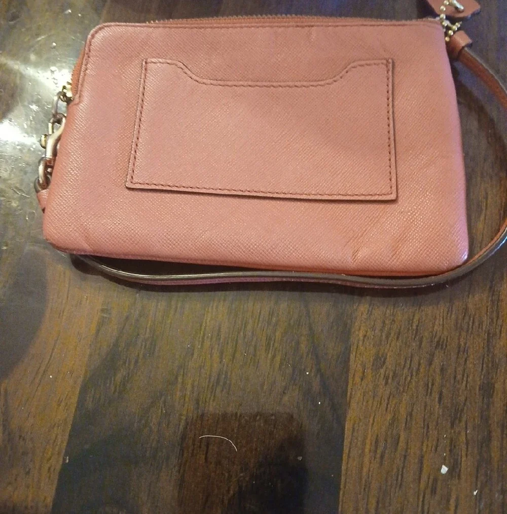 Coach crossbody coral
